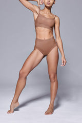 Immaculate Vegan - Hedoine Supportive All Mesh Brazilian Briefs Nude Olive