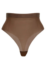 Immaculate Vegan - Hedoine Supportive All Mesh Brazilian Briefs Nude Olive