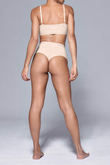 Immaculate Vegan - Hedoine Supportive All Mesh Brazilian Briefs Nude Vivid