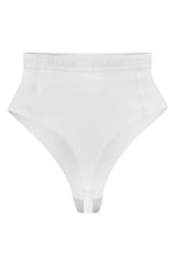 Immaculate Vegan - Hedoine Supportive All Mesh Brazilian Briefs White