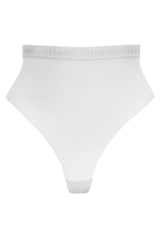 Immaculate Vegan - Hedoine Supportive All Mesh Brazilian Briefs White