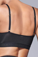 Immaculate Vegan - Hedoine Supportive Power Mesh Bralette Black