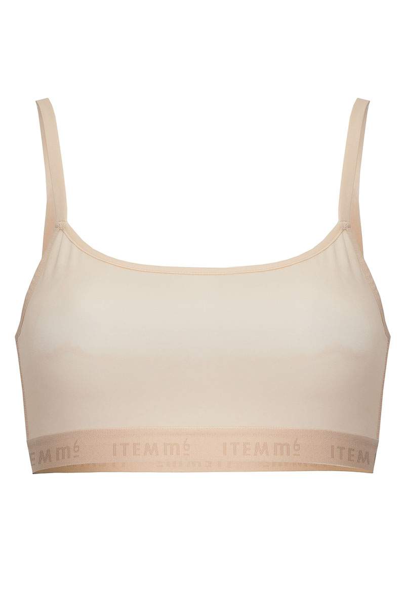 Hedoine Supportive Power Mesh Bralette Nude Vivid