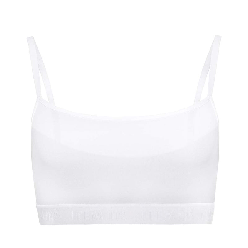 Hedoine Supportive Power Mesh Bralette White