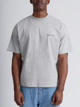 Immaculate Vegan - hewn. Mens Organic Cotton Signature Oversized T-shirt in Rock Grey Marl