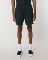 Immaculate Vegan - hewn. Mens Organic Cotton Lightweight Shorts in Jet Black