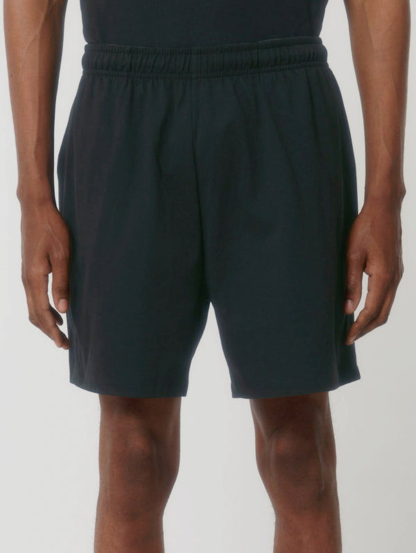 Men's Organic Cotton Lightweight Shorts | Jet Black