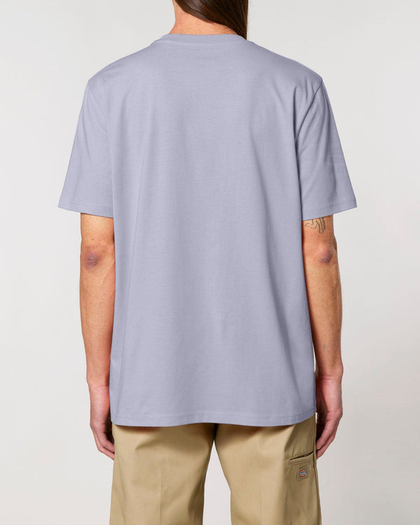 hewn. Mens Classic-fit Organic Cotton T-shirt in Lavender