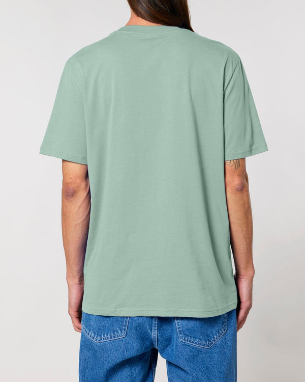hewn. Mens Classic-fit Organic Cotton T-shirt in Aloe Green