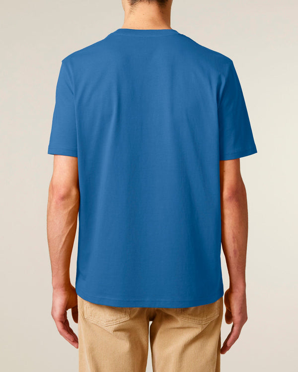 Men's Organic Cotton Classic Fit T-Shirt | Morpho Blue