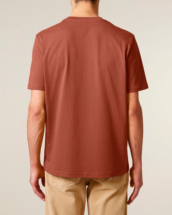 Men's Organic Cotton Classic Fit T-Shirt | Clay Brown