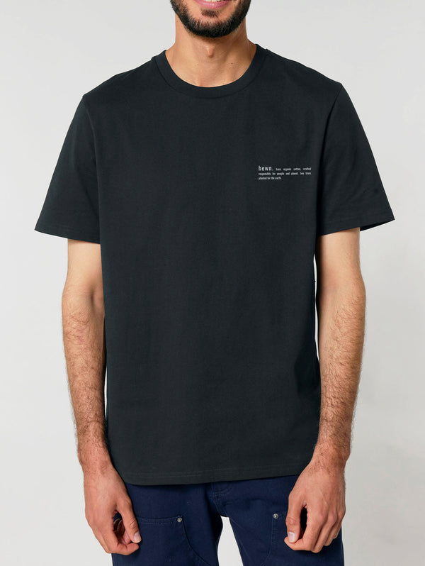Men's Organic Cotton Classic Fit T-Shirt | Jet Black