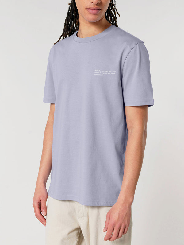 Men's Organic Cotton Classic Fit T-Shirt | Lavender