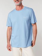 Immaculate Vegan - Men's Organic Cotton Classic Fit T-Shirt | Sky Blue