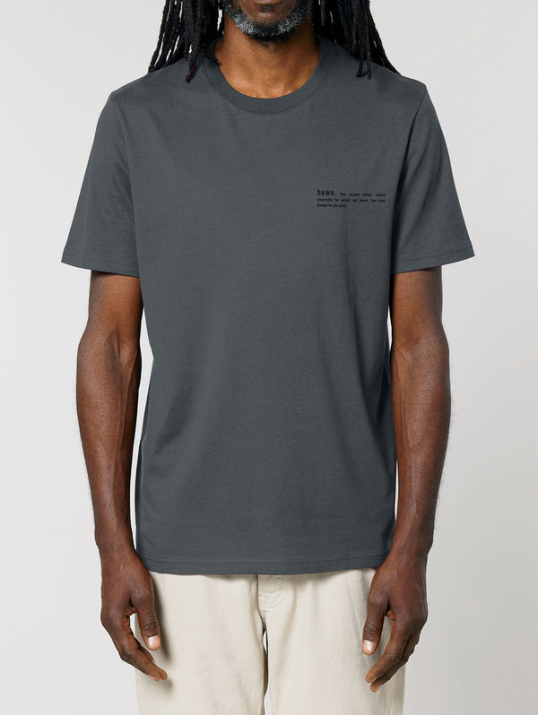 Men's Organic Cotton Classic Fit T-Shirt | Anthracite