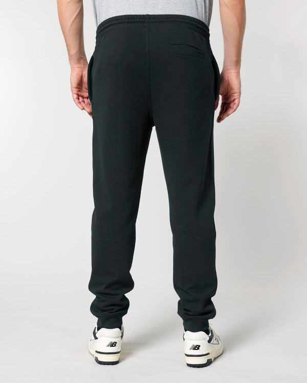 hewn. Mens Organic Cotton Relaxed-fit Joggers in Jet Black
