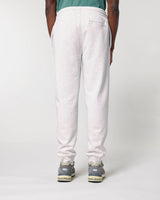 Immaculate Vegan - hewn. Mens Organic Cotton Relaxed-fit Joggers in Cloud Grey Marl