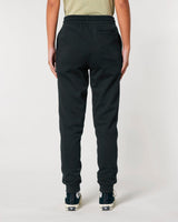 Immaculate Vegan - hewn. Womens Organic Cotton Relaxed-fit Joggers in Jet Black
