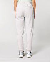Immaculate Vegan - hewn. Womens Organic Cotton Relaxed-fit Joggers in Cloud Grey Marl