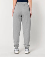 Immaculate Vegan - hewn. Womens Organic Cotton Relaxed-fit Joggers in Rock Grey Marl