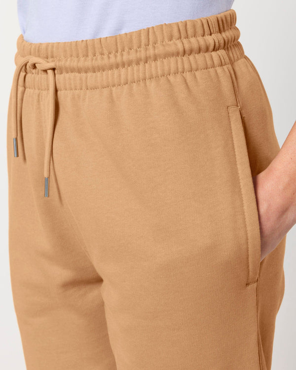 hewn. Womens Organic Cotton Relaxed-fit Joggers in Sand