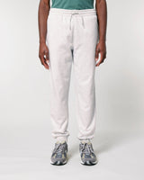 Immaculate Vegan - hewn. Mens Organic Cotton Relaxed-fit Joggers in Cloud Grey Marl