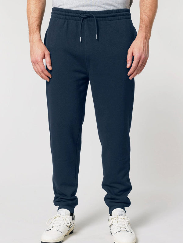 hewn. Mens Organic Cotton Relaxed-fit Joggers in Midnight Navy