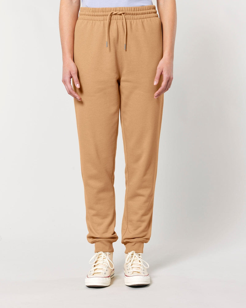 hewn. Womens Organic Cotton Relaxed-fit Joggers in Sand