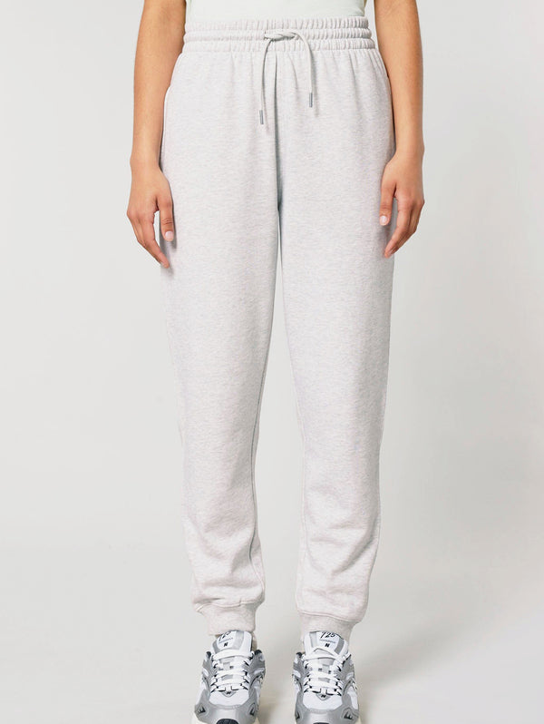 Women's Organic Cotton Relaxed Fit Joggers | Cloud Grey Marl