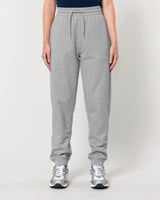 Immaculate Vegan - hewn. Womens Organic Cotton Relaxed-fit Joggers in Rock Grey Marl