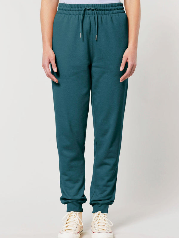 Women's Organic Cotton Relaxed Fit Joggers | Ocean Blue