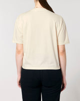 Immaculate Vegan - hewn. Womens Organic Cotton Boxy T-shirt in Natural Cotton