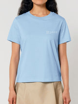 Immaculate Vegan - Women's Organic Cotton Classic Fit T-Shirt | Sky Blue