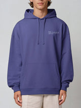 Immaculate Vegan - hewn. Mens Organic Cotton Signature Oversized Hoodie in Dusk Purple