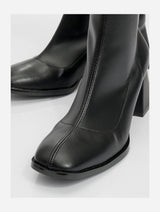 Immaculate Vegan - Prologue Shoes Plesa Black Chunky Heel Boot (Women)