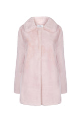 Immaculate Vegan - Issy London Lola Luxe Vegan Faux Fur Coat | Pink