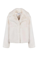 Immaculate Vegan - Issy London Loren Luxe Soft Vegan Faux Fur Jacket | Cream