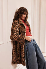 Immaculate Vegan - Issy London Millie Luxe Vegan Faux Fur Coat | Leopard