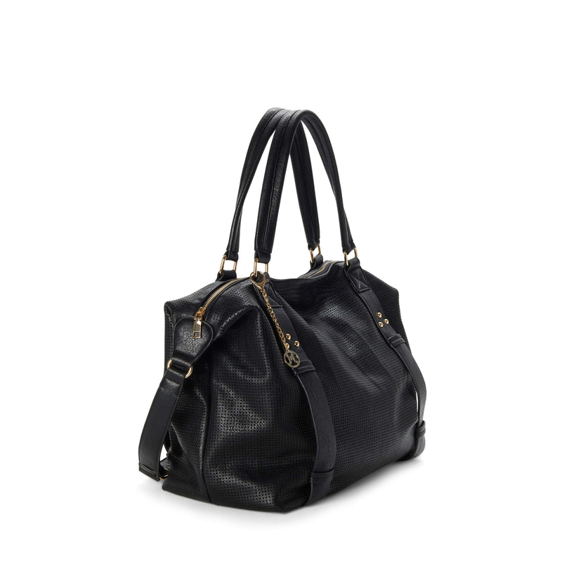 jeane & jax ALEXIS Perforated Weekender