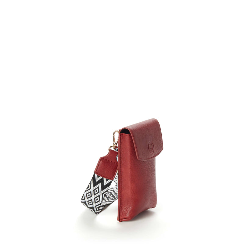 jeane & jax SADIE Croco Crossbody Phone Case