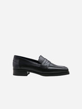 Immaculate Vegan - PREV Joan Women's Apple Leather Vegan Loafer | Midnight UK3 / EU36 / US5