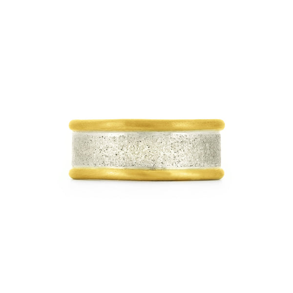 JULIA THOMPSON JEWELLERY Gold & Silver IMPACT Wedding Ring