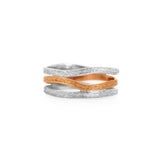 Immaculate Vegan - JULIA THOMPSON JEWELLERY Gold & Silver Triple Nest Wedding Ring