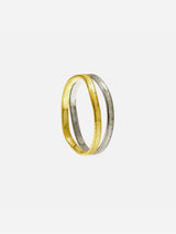 Immaculate Vegan - JULIA THOMPSON JEWELLERY Gold & Silver Two Tone Nest Wedding Ring