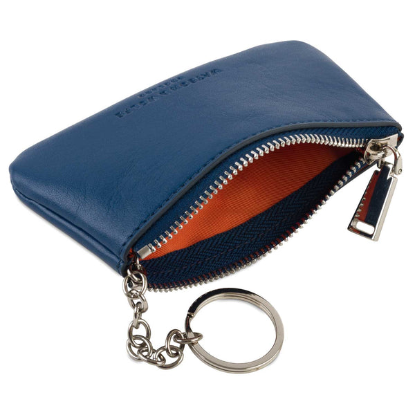 Watson & Wolfe Key Holder Wallet in Navy Blue