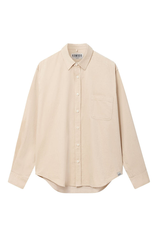 KOMODO Abel Men's Cotton Shirt | Winter White