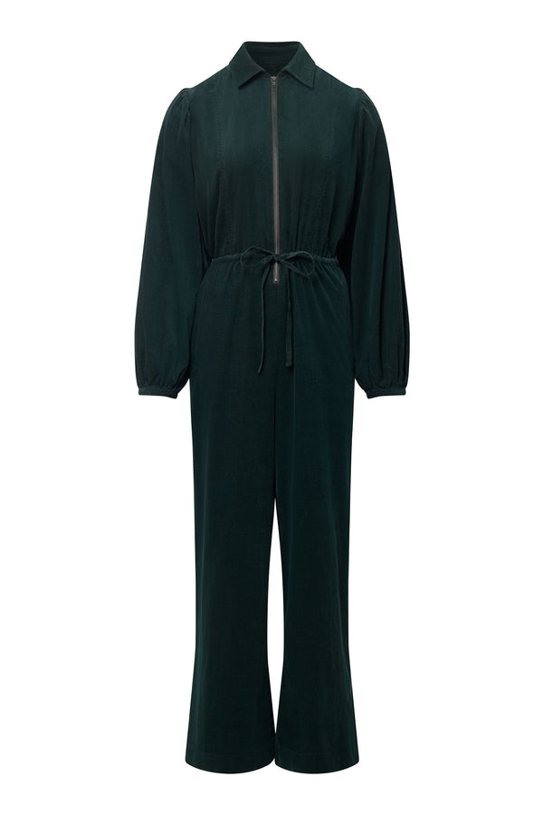 KOMODO Amrita Womens' Organic Cotton Jumpsuit | Dark Marine