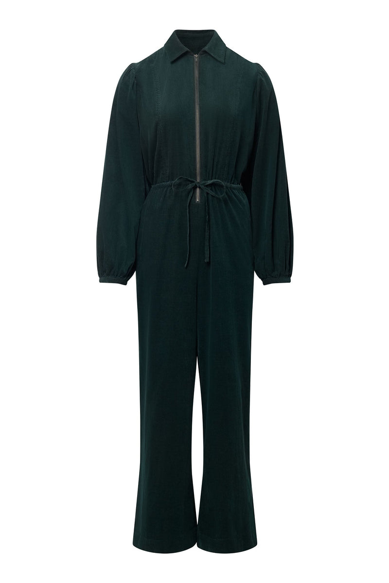 KOMODO Amrita Womens' Organic Cotton Jumpsuit | Dark Marine