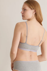 Immaculate Vegan - KOMODO Anastasia Organic Cotton Bra | Grey