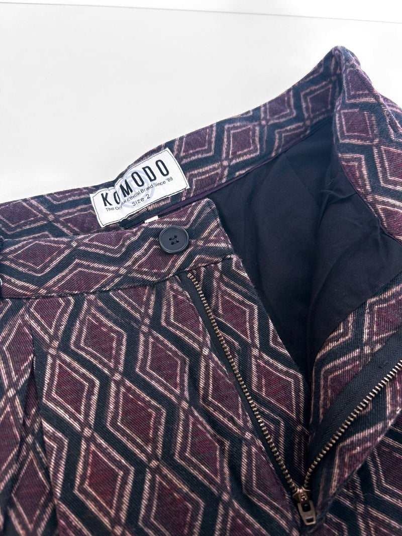 KOMODO Bowie Cotton Trousers | Batik Diamond